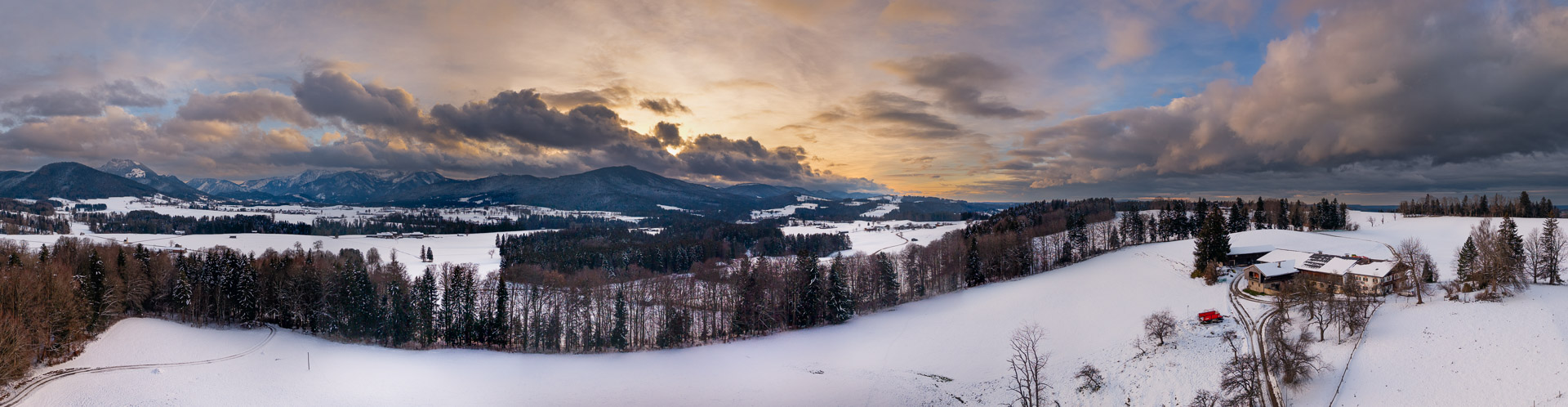 Winternachmittag im Leitzachtal 