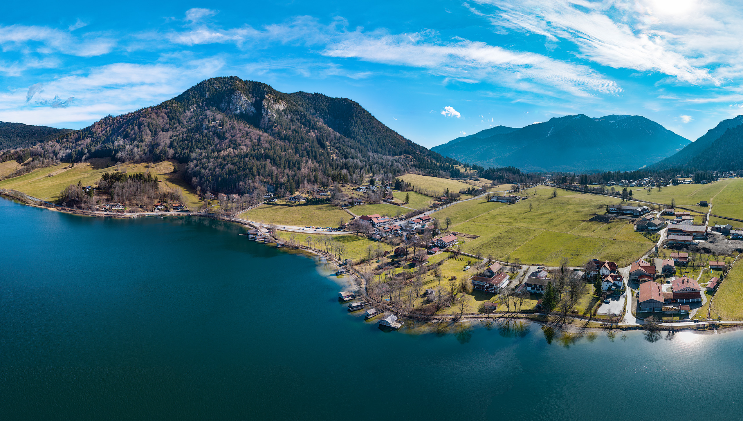 Der Schliersee bei Fischhausen