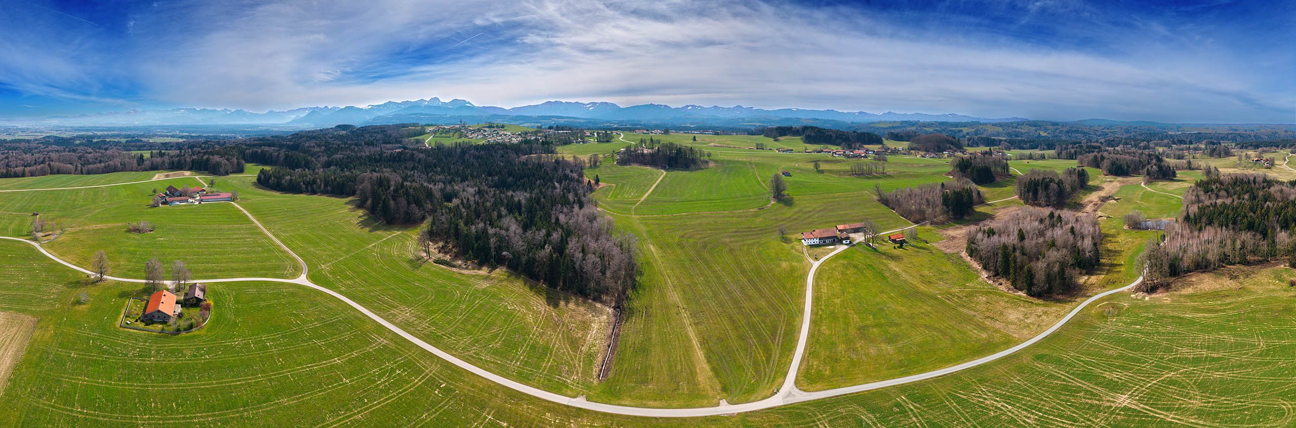 Landschaft bei Irschenberg
