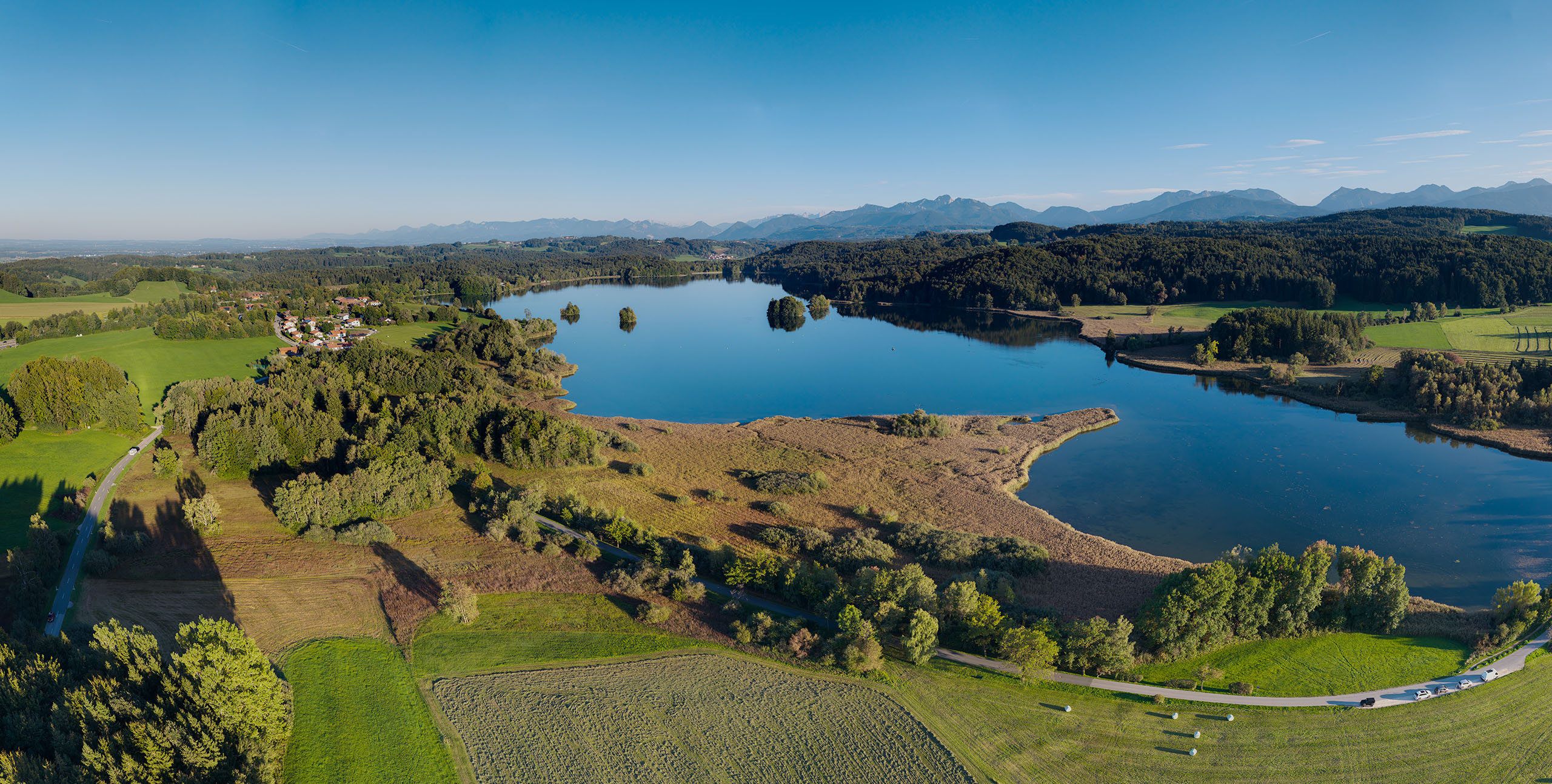Erntezeit am Seehamer See